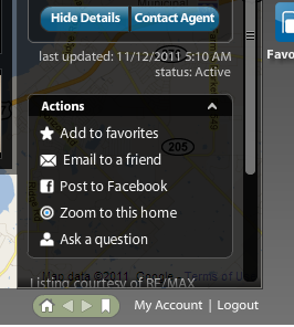 zoom in on share menu